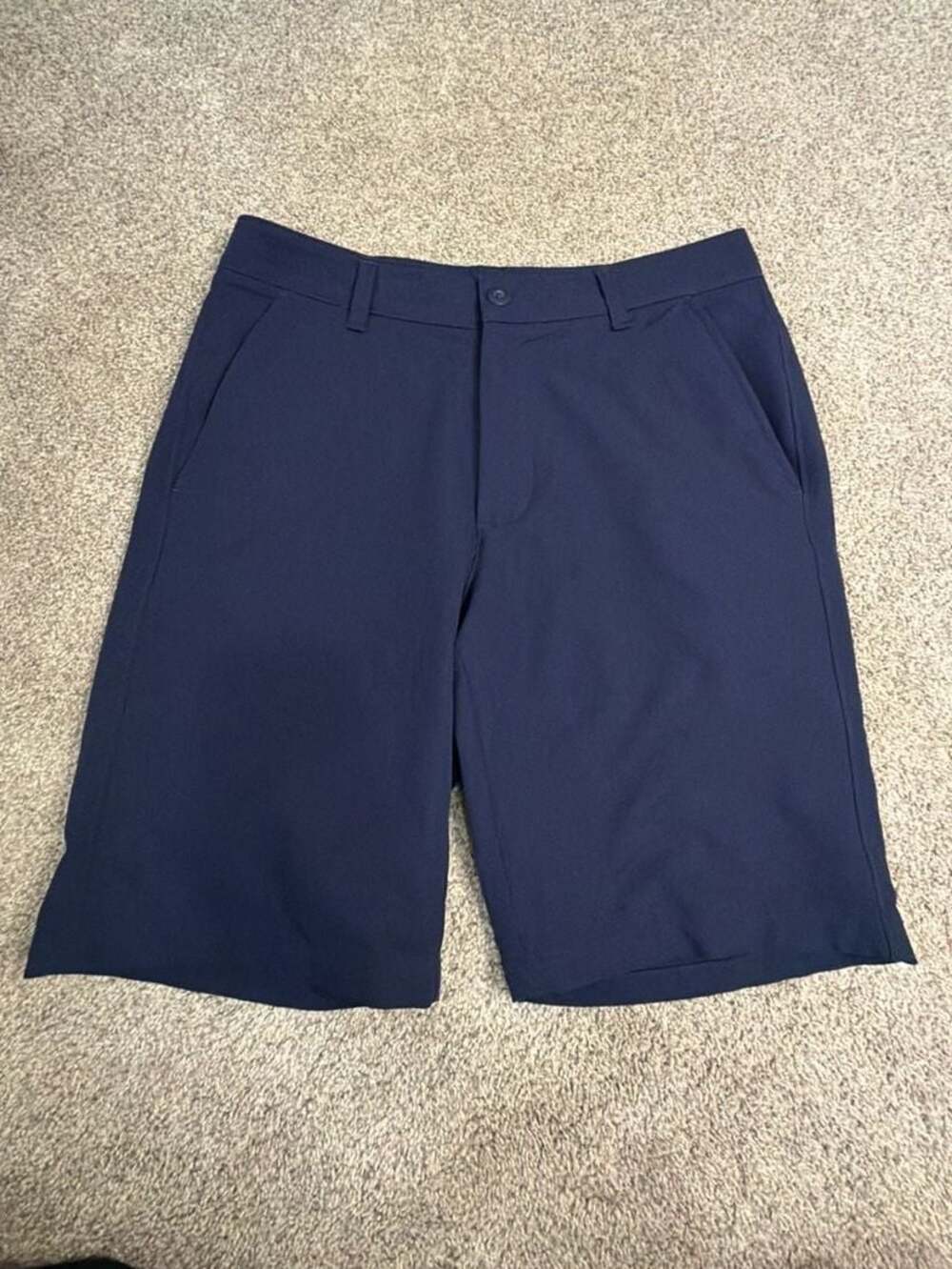 Under Armour Performance Golf Shorts Navy Blue Size 32